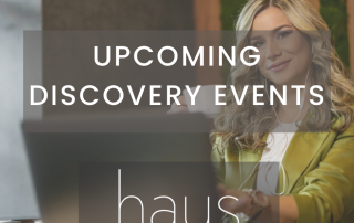 Upcoming Discovery Events